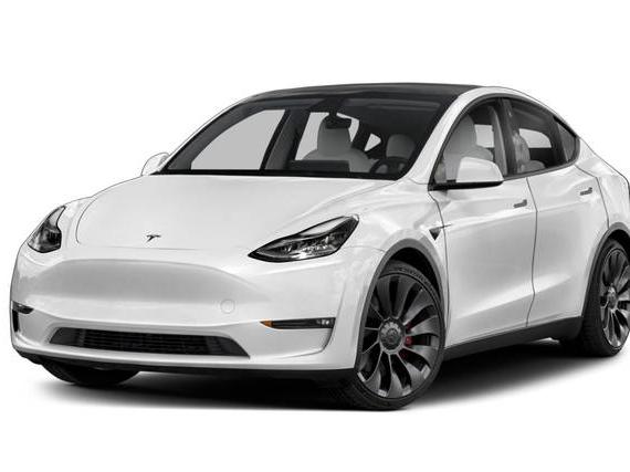 TESLA MODEL Y 2021 5YJYGAEEXMF144588 image